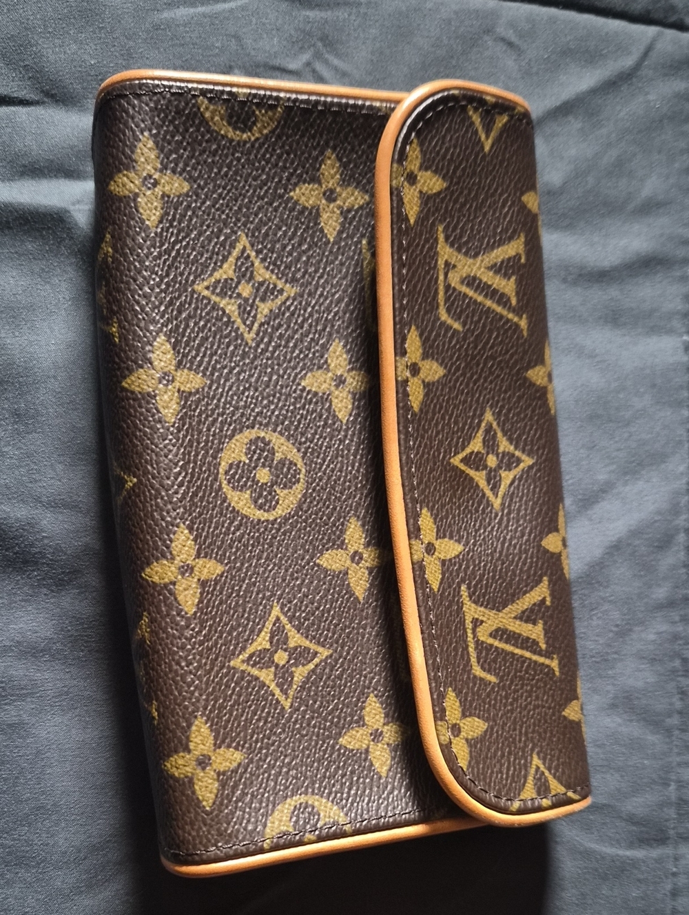 Louis Vuitton Brown and Tan Monogram Belt Bag